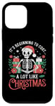 iPhone 12 mini It's Beginning to Cost a Lot Like Christmas Funny Skeleton Case