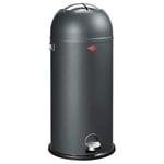 Wesco Kickmaster Poubelle à Pédale Graphite 40 L