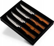 Doerr Damaskus Stål Steak Kniv Sett Kamazaki Kzi001set