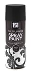 Aerosol Spray Paint Black Gloss Metal Wood Plastic 400ML Wood Plastic Doors