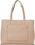 Calvin Klein Women CK DAILY MEDIUM TOTE PEBBLE, Chanterelle, One Size