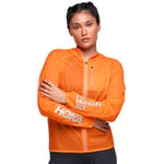 HOKA ONE Skyflow Jacket Viz W - Orange taille M 2025