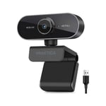 Praktica Full HD Webcam USB-A Auto Focus Built in Microphone & Tripod Mount (633