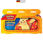 Pokémon Jeu de cartes à collectionner : trousse à crayons pour la rentrée scolaire – Pikachu (1 boîte de rangement et 2 boosters)