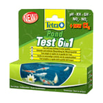 Tetra Pond 6 In 1 Water Test Kit (25 Pieces) - Ph Kh Gh No2 No3 - Quick & Easy