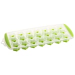 Fackelmann 47099 Souple glaçons Fantaisie Forme étoile, bac pour bouillons Faits Maison, Plastique, TPE, Vert, 30 x 12 cm