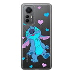 ERT GROUP Coque de téléphone Portable pour Xiaomi MI 12 Lite Original et sous Licence Officielle Disney Motif Stich 014 Parfaitement adapté à la Forme du téléphone Portable, partiel imprimé