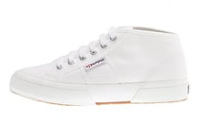 Superga Unisex 2754-cotu Hi Top Sneakers, White White 901, 3 UK