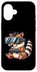 Coque pour iPhone 16 Animal de joueur mignon avec des lunettes VR Cartoon