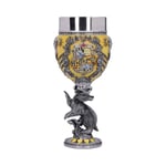 Nemesis Now Harry Potter Collectible Goblet, Resin, Yellow Silver, 19.5cm