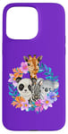 iPhone 15 Pro Max Cute Baby Zoo Animals Motif Animal Park Zebra Koala Giraffe Case