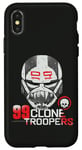 Coque pour iPhone X/XS Star Wars The Bad Batch Clone Troopers Wrecker Logo