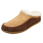 SOREL Lanner Ridge Mens Slippers Shoes in Elk Tabacco - 7 UK