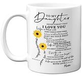 Stuff4 Daughter Gifts from Mum, Mum and Daughter Gifts Mug - 11oz Ceramic Dishwasher Safe Coffee Mugs, Daughter Mugs, Gifts for Daughter, Gifts for Daughters from Mothers, Special Gifts for Daughters