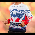 Sam Wilson Captain America Christmas Jumper - M