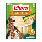 Churu Sticks by INABA Dog Treat - Chicken Flavour (8 x 20g) / Soft & Creamy Dog Treat, Delicious & Healthy Snack for Dogs, Food Topper, Pill Assist, Training Treat, Natural