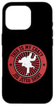 Coque pour iPhone 16 Pro Voici ma chemise de jiu jitsu folle combattant brésilien de Jiu Jitsu