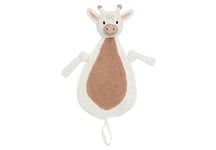 Jollein 031-594-67076 Doudou Girafe Blanc/Beige (29 x 20 cm)