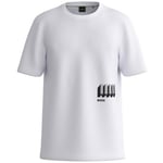 T-shirt BOSS  T-SHIRT BLANC  AVEC LOGO 3D TEE 13