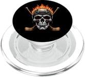 Skulls Sports de hockey sur glace pour homme et femme PopSockets PopGrip pour MagSafe