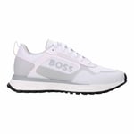 BOSS Homme Jonah_Runn_merb en Cours, White100, 48 EU