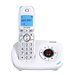 Alcatel Comfort XL585 Voice Duo - Téléphone sans fil - système de répondeur avec ID d'appelant - DECT - (conférence) à trois capacité d'appel - blanc + combiné supplémentaire