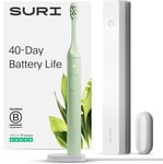 SURI Electric Toothbrush—Sustainable Electric Toothbrushes Adults, Slim Sonic