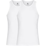 Dovre 2P Bamboo Singlet Hvit XX-Large Herre