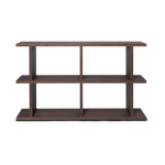 ferm LIVING Kona bokhylla 2x2 Dark stained