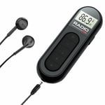 Mini Radio FM de Poche 76-108 Clips Z successifs,Petite Radio Baladeur Rechargeable,Prise Téléphone Sauna 3.5mm pour Réunion,dehors,Guide Touristique