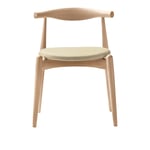 Carl Hansen - CH20, Oljad Bok, Lädergrupp B Thor - 300 - Ruokapöydän tuolit - Hans J. Wegner - Puun värinen - Puu