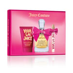 Juicy Couture - Coffret Viva La Juicy - Eau de Parfum Femme Vaporisateur - Senteur Florale, Fruitée & Gourmande