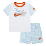 B NSW CYOA SS Tee FT Short Set Glacier Blue