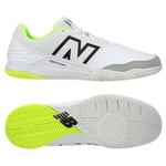 New Balance Audazo V6 Command In - Vit/neon - Inomhus (Ic), storlek 39½