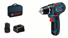 Bosch - GSR 12V-15 - Cordless Drill Driver - Battery  Bag Set