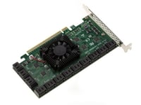 KALEA-INFORMATIQUE Carte contrôleur PCI Express PCIe 3.0 x16 avec 24 ports pour disques durs SATA 6G. Chipset ASM1812 et ASM1064.