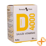 FORMULE VITALE VITAMINE D 4000 UI Sun Vitamin 100 μg 120 Capsules Supplément