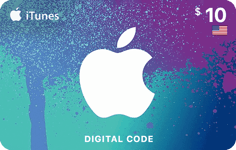 Apple iTunes Gift Card 10 USD USA