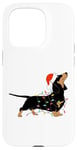 Coque pour iPhone 15 Pro Ho Ho Ho Teckel