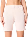 Bellivalini Femme Pantalon Court Shorts de Soie de Viscose BLV50-269 (Rose, XXL)