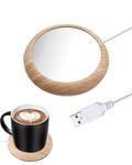 MYMULIKE Chauffe-Tasses à café,Chauffe-Tasses de Bureau avec USB Chauffe-Boissons Chauffe-Tasses à thé Chauffe-Bureau Plaque chauffante pour thé, Eau, Lait pour Bureau, Maison, Bureau