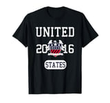 USA 2016 Soccer Home Of The Brave Graphic T-Shirt