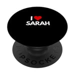 I Love Sarah I Heart Sarah PopSockets Adhesive PopGrip