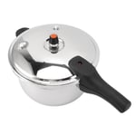 Pressure Cooker Stainless Steel Explosion Proof With Safety Valve Handle Pot UK