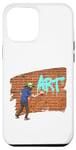 Coque pour iPhone 13 Pro Max Peinture en spray graffiti pour décoration murale - Peut faire vibrer la brique