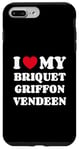 Coque pour iPhone 7 Plus/8 Plus Briquets Griffons Vendéens I Love My Briquet Griffon Vendeen