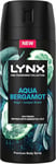 Lynx Fine Fragrance Collection Aqua Bergamot Premium Deodorant Bodyspray 150 ml