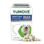 YuMOVE Senior Joint Care MAX Strength | Maximum Strength Joint Supplement for Older, Stiff Dogs with Glucosamine, Chondroitin, Green Lipped Mussel | Aged 9+ | 240 Tablets