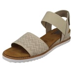 Ladies Skechers Low Wedge Sandals *Desert Kiss 31440*