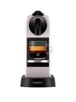 Nespresso Original Citiz Rose Pink Coffee Machine By Magimix - 11744